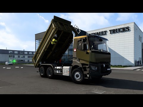 [ETS2 1.45] Renault K Tipper Animation