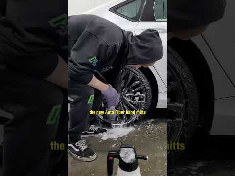 Autofiber Knit Mitt Перчатки из микрофибры для детейлинга, 2 шт. - фото 1 - id-p2397038136