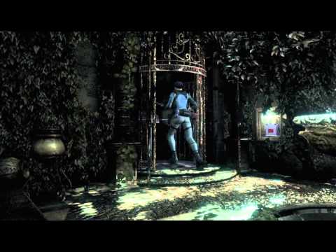 Resident Evil HD Remake battery / waterfall puzzle.