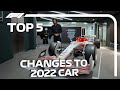 Top 5 Changes on the 2022 F1 Cars