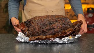 I smoked a GIANT CHUCK STEAK - Ultimate Brisket Alternative!
