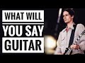 Learn Guitar: What Will You Say by Jeff Buckley