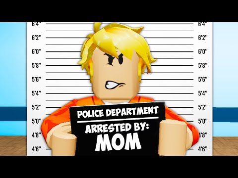 He Was Arrested By His Mom! (A Roblox Brookhaven RP Movie)