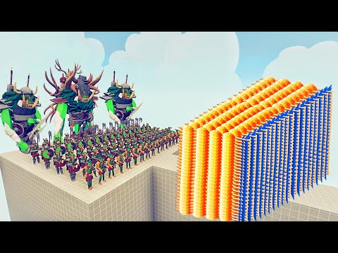 100x ORC ARMY  vs EVERY GOD - Totally Accurate Battle Simulator TABS