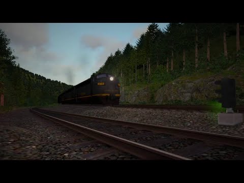 Clinchfield Railroad No. 816 leaves the yard.