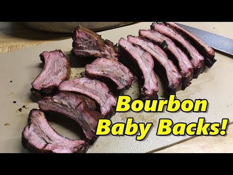 Bourbon Baby Back Ribs on the Pit Barrel