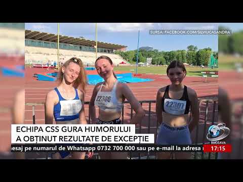 CSS Gura Humorului a urcat pe podium la Campionatele Naționale Școlare de Atletism