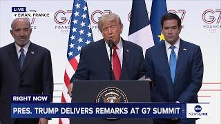 LIVE: President Trump holds news conference on final day of G7 summit 
