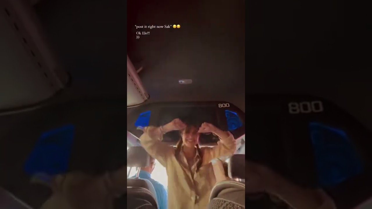 Սիրուշոն պարում է մեքենայի մեջ (տեսանյութ)