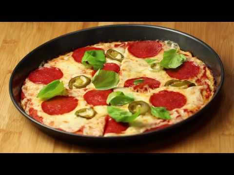 Low Carb Pizzateig: knuspriger Pizzaboden aus Blumenkohl