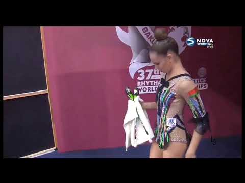 Anastasia Salos Clubs AA World RG Championships Baku 2019