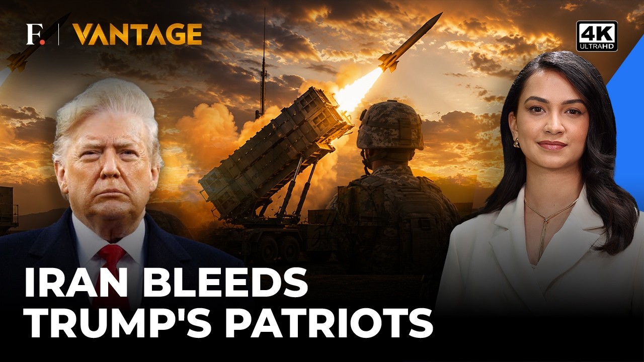 Trump Faces Patriot Missile Crunch Amid Iran War, US Orders More | Vantage on Firstpost | 4K