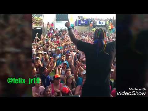 Mr Saik - La Rusa - La Chama En tarima de Los Carnavales 2018 PANAMÁ