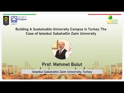 Prof. Mehmet Bulut, President, Istanbul Sabahattin Zaim University, Turkey