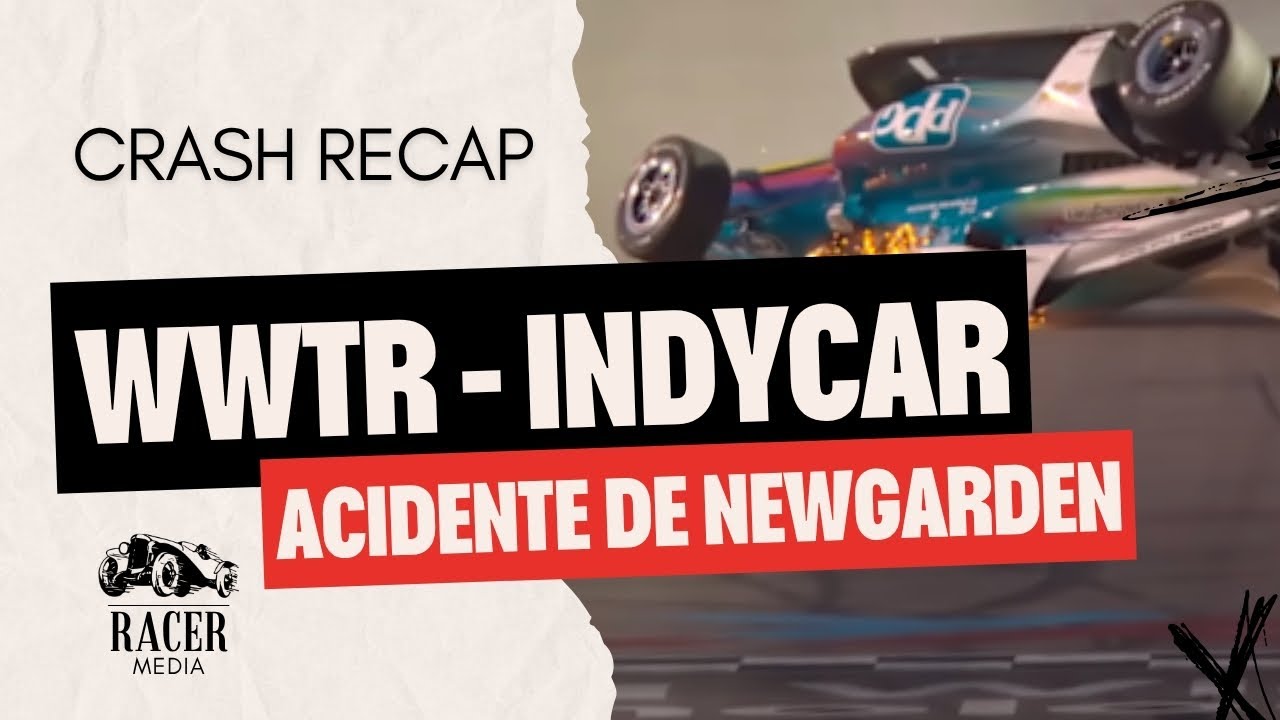 IndyCar 2025 | Acidente de Josef Newgarden em WWTR 😱 | Bommarito 500 Crash Replay