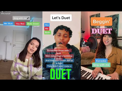 Sing With Me | Duet TikTok Music Challenge 🎶