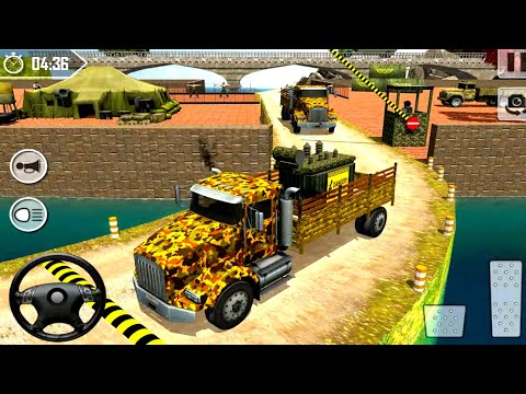 Army Vehicle Cargo Transport: Truck Driving Games || Mobile Games || Android Gameplay