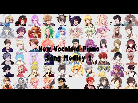 NEW Vocaloid Piano Song Medley 2