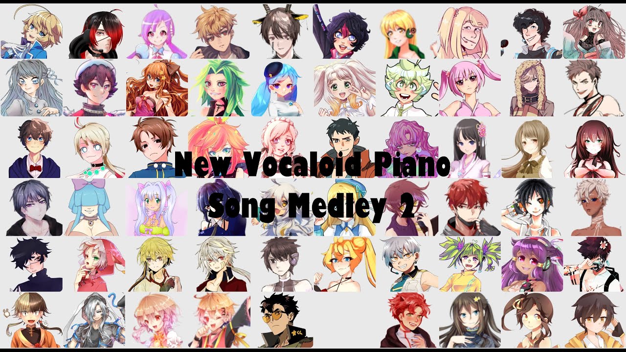 NEW Vocaloid Piano Song Medley 2