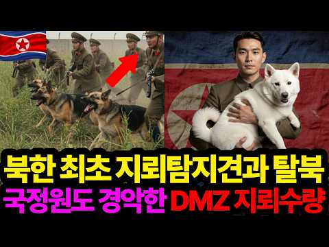DMZ 최초 지뢰수색견과 탈북 국정원도 경악한 목함지뢰의 진실
