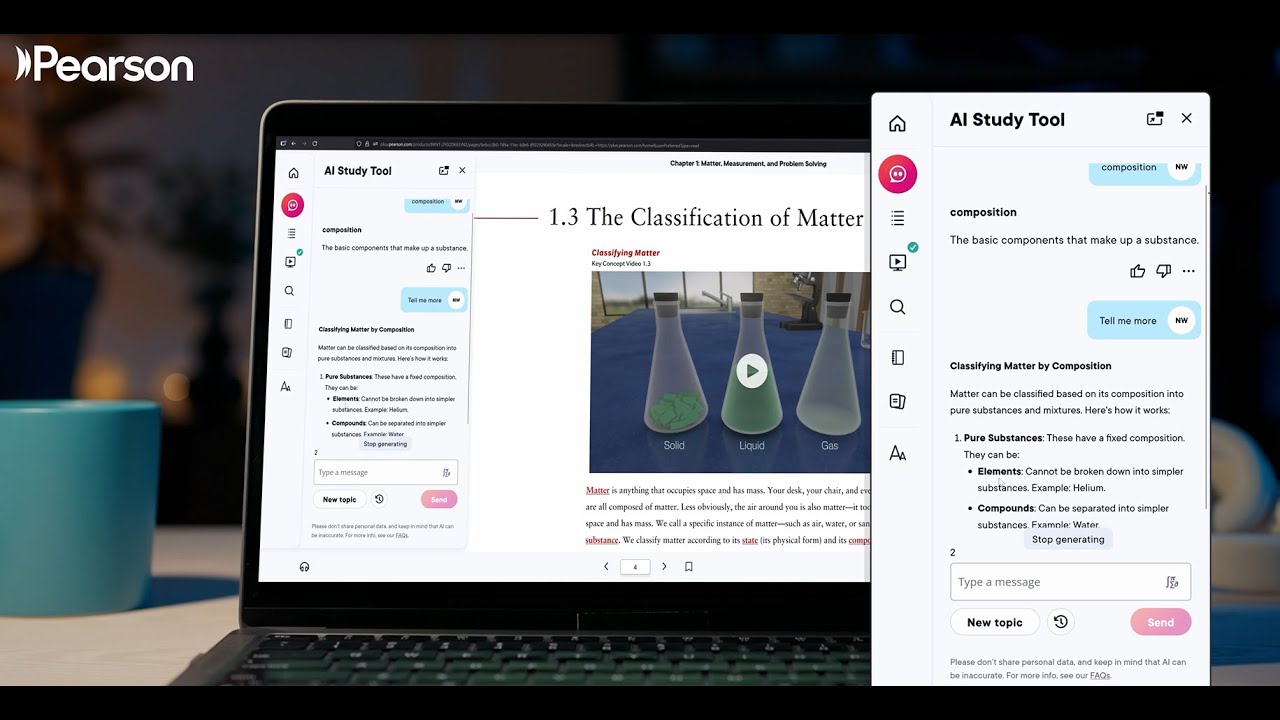  Pearson's AI Study Tool: Built for Learning