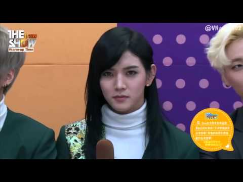 [ENG SUB] 160223 The Show Warm up Time with NU'EST