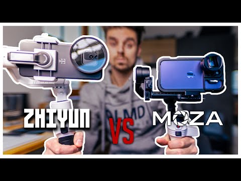 The Best High Payload Smartphone Gimbal 2023? Zhiyun Smooth 5S vs Moza Aircross S