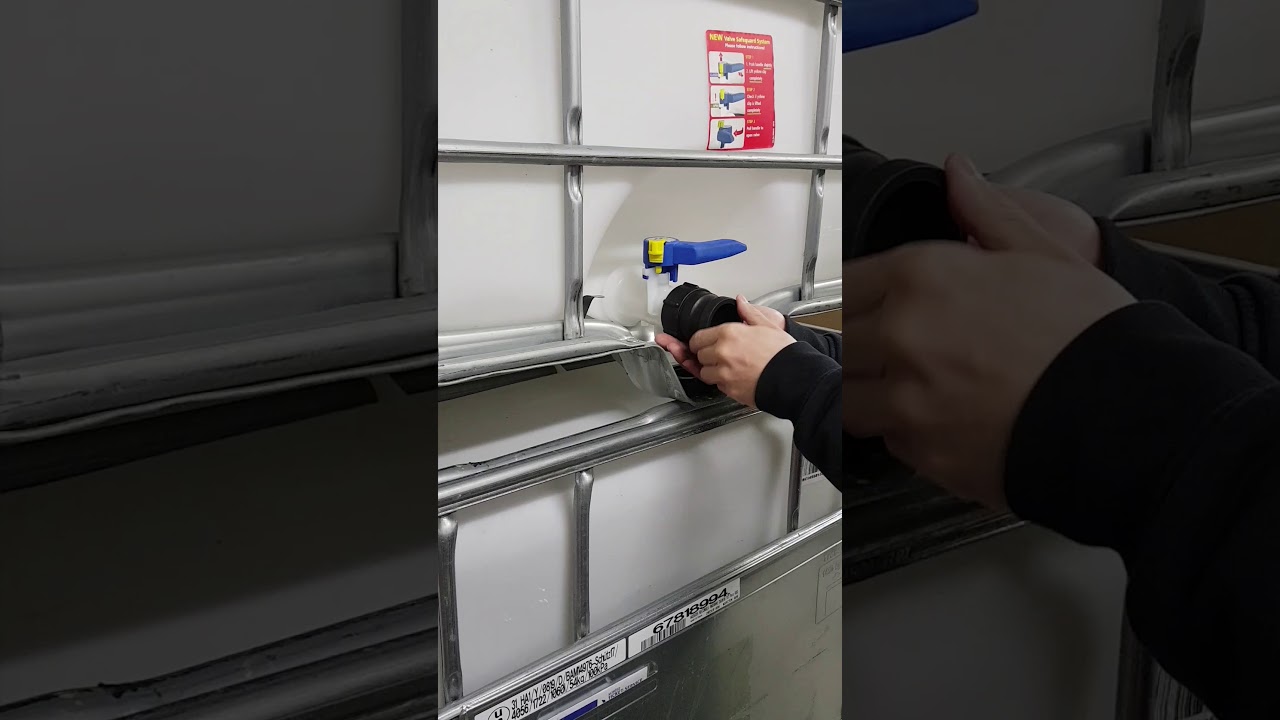 Watch video Camlock coupling installation on IBC container valve Now Camlock coupling installation on IBC container valve