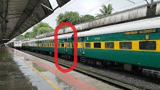 preview picture of video 'Annoyed Foolish Man Signalling Fastest Rajdhani Express for Speedy Overtake'