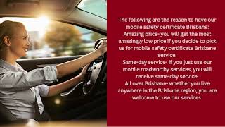 Opting for our mobile safety certificate Brisbane is the best idea