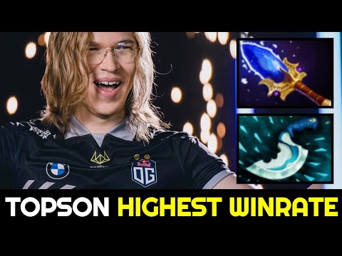 TOPSON Mid vs Grandmaster Tier Jakiro with his Highest Winrate Hero Dota 2