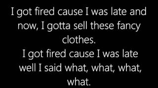 AronChupa - Fired Cuz I Was Late - Lyrics [HD]