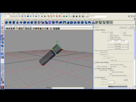 Aligning Pivots in Maya