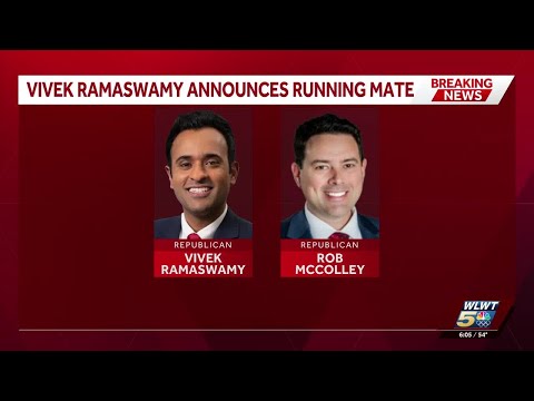 Report: Ohio gubernatorial candidate Vivek Ramaswamy selects running mate