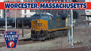 Worcester, MA Railcam | Railside Live live webcam