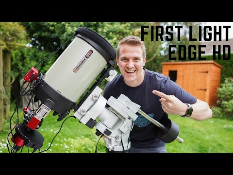 FIRST LIGHT - Celestron EDGE HD 8 inch telescope