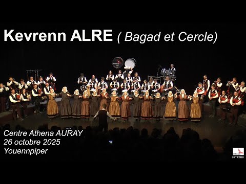 2025   Kevrenn ALRE Bagad Cercle      Athena  Auray 26 oct Youennpiper