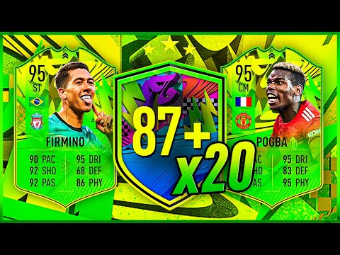 20x 87+ TRIPLE UPGRADE PACKS! 🤯 - FIFA 21 Ultimate Team