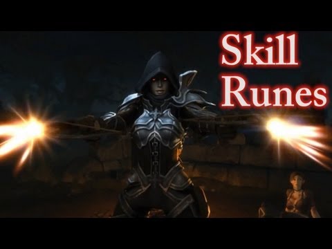 Diablo 3 Beta - Demon Hunter Skill Runes with Analysis