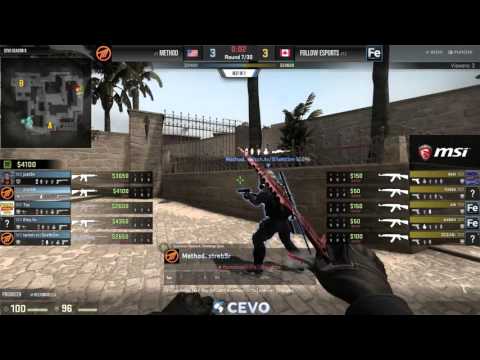 Follow eSports vs Method Game 2 (CEVO-P CS:GO Season 8) - Dust & Vansilli