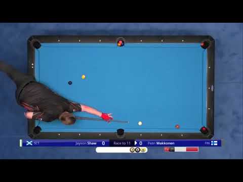 AS US Open 9-ball Championship 2019 - Jayson Shaw(SCT) vs Petri Makkonen(FIN)