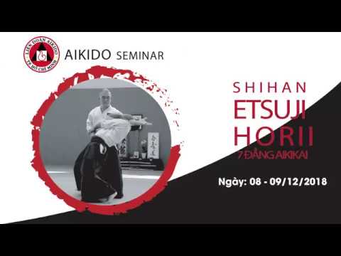 HAF Aikido Seminar - Shihan Etsuji Horii - HCMC 2018