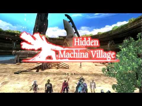 (Wii) Xenoblade Chronicles HD Cutscene 098 - Enter Hidden Machina Village