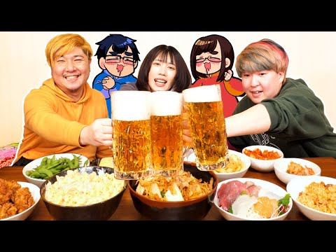 みんなで「お泊まり飲み会」して好きなものを爆食しまくる夜が最高すぎました…