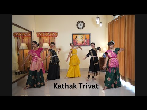 Kathak Trivat | Prerana's Kathak Nrityalaya | Indian Raga | Ft Aarna and Sneha