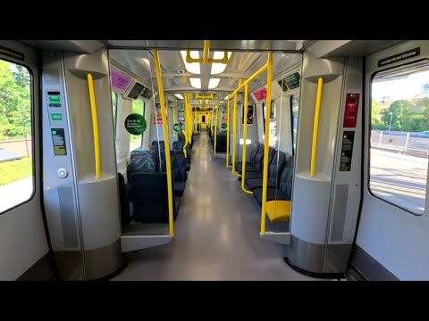 Stockholm Metro Ride - Alvik to Thorildsplan | Sweden | 27/08/25