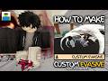 HOW TO MAKE CUSTOM EVASIVE IN JJS SKILL BUILDER Jujutsu Shenanigans ROBLOX