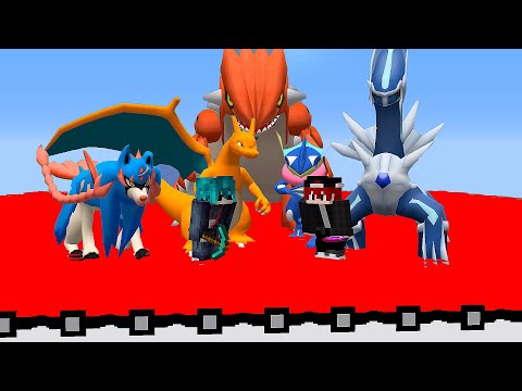 Cubão Lucky Pixelmon no Minecraft Pixelmon