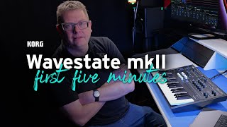 Video thumbnail for Get started with the Korg Wavestate mkII - your first five minutes by Korg UK