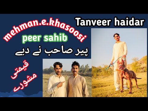mehman.e.khasoooooosi... Tanveer haidar urf peer sahib... shok k mutaliq keemti malumaat...